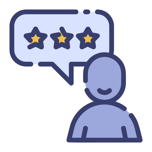 Icône avis clients